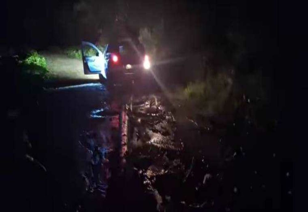 DRUMUL SPRE STÂNA LUI BURNEI, RUPT DE VIITURI!