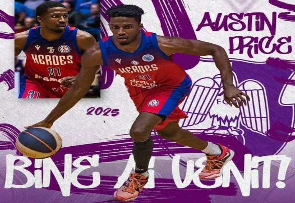 FC ARGEȘ BASKETBALL PITEȘTI ANUNȚĂ UN NOU TRANSFER: AUSTIN PRICE