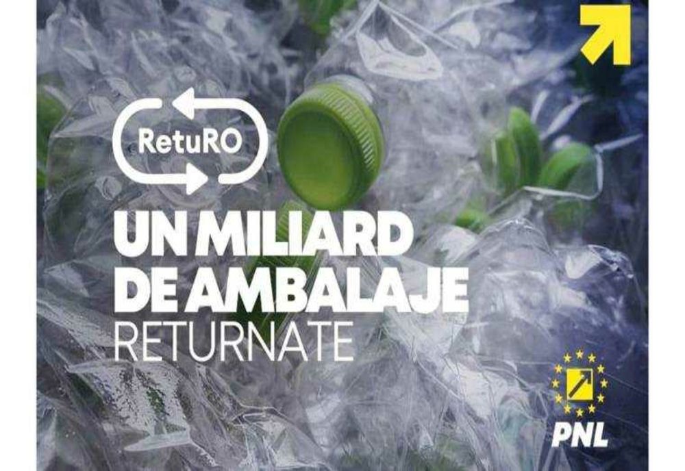 MINISTRUL MIRCEA FECHET ȘI SENATORUL DĂNUȚ BICA PRAISE SISTEMUL DE GARANȚIE RETURNARE PENTRU COLECTAREA A UN MILIARD DE AMBALAJE