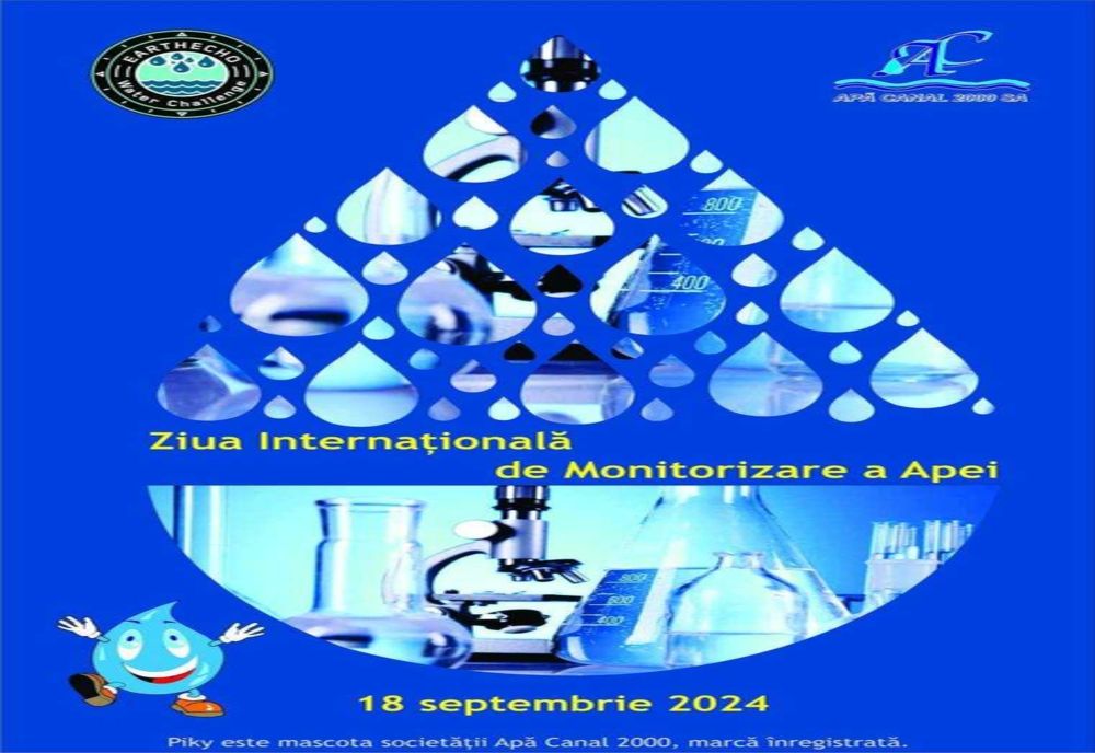 ZIUA INTERNATIONALA DE MONITORIZARE A APEI: APĂ CANAL 2000 ÎNCURAJEAZĂ IMPLICAREA ȘI EDUCAȚIA PUBLICE