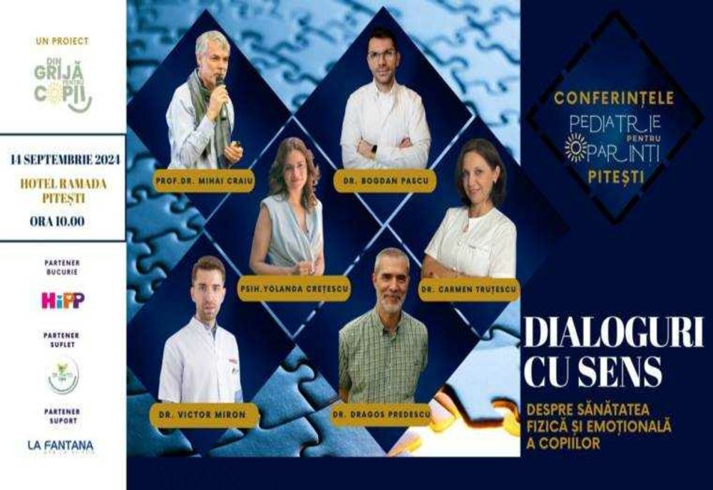 CONFERINȚA "PEDIATRIE PENTRU PĂRINȚI" LA PITEȘTI