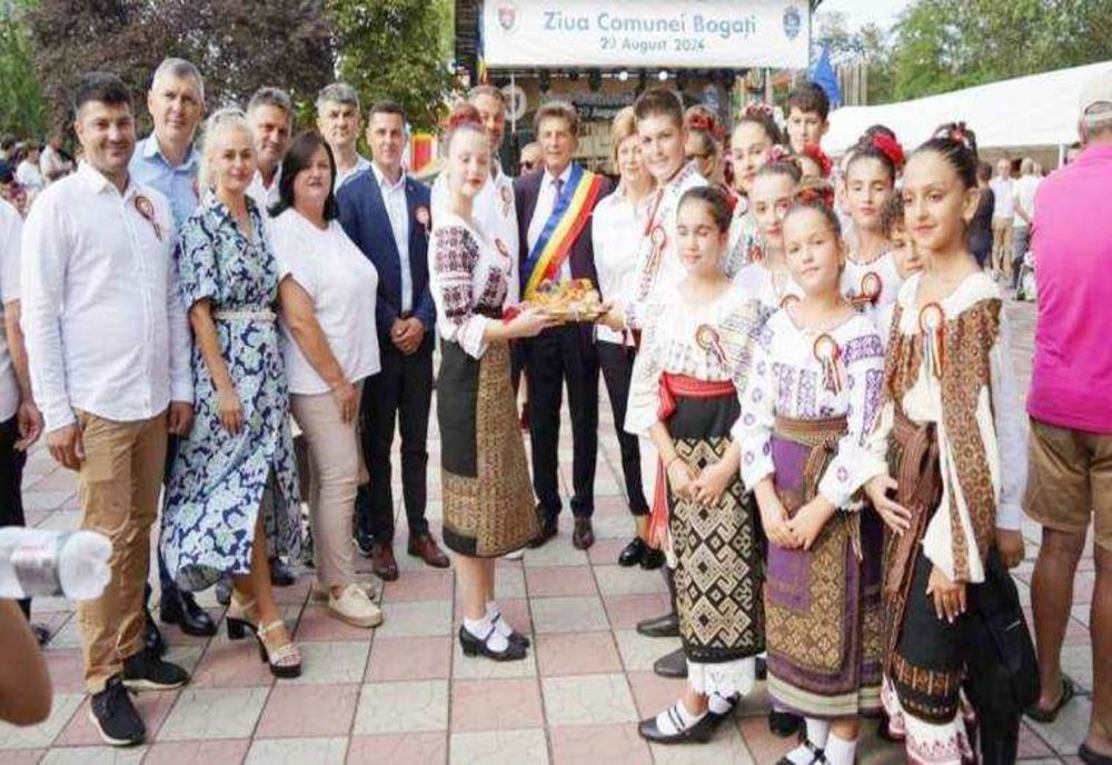 ZIUA COMUNEI BOGAȚI, ÎN STRAIE DE SĂRBĂTOARE SUB EGIDA ”FESTIVALULUI OMENIEI”