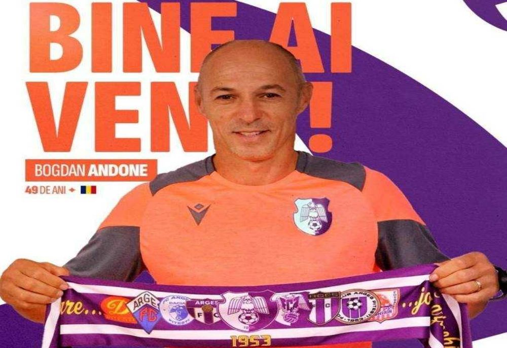 BOGDAN ANDONE, NOUL ANTRENOR AL FC ARGEȘ