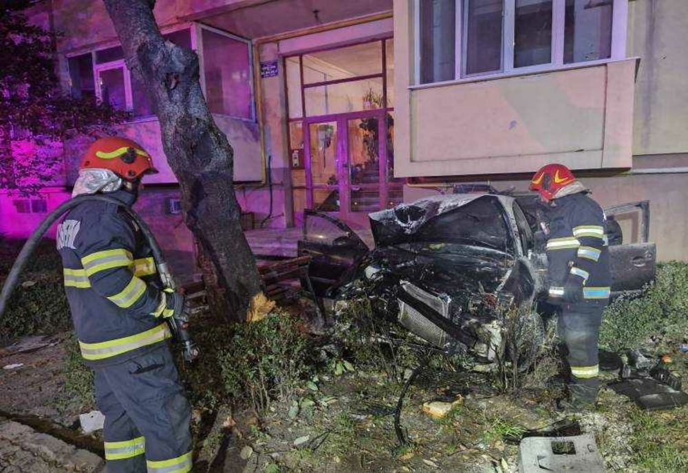 ACCIDENT RUTIER ÎN PITEȘTI: TÂNĂRUL ȘOFER IMPLICAT ÎN COLIZIUNE