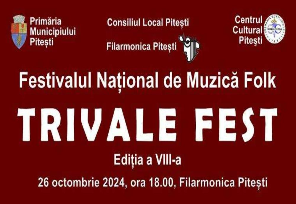 TRIVALE FEST: Serata de neuitat în Sala de concerte a Filarmonicii Pitești