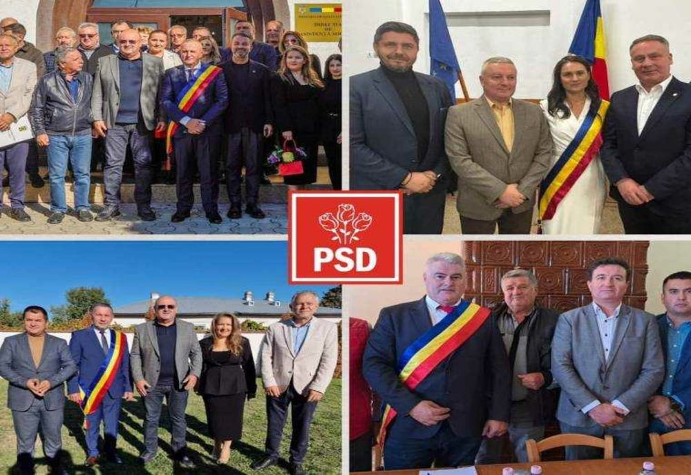 PRIMARII PSD CARE AU DEPUS JURĂMÂNTUL PENTRU UN NOU MANDAT