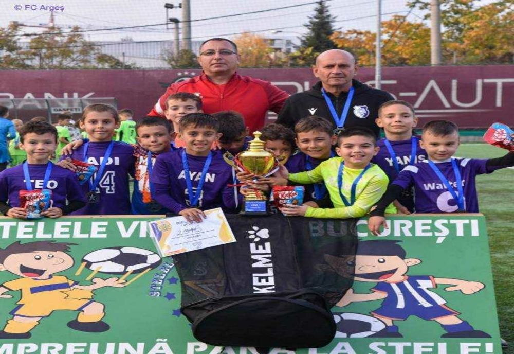 CUPA STELELE VIITORULUI BUCUREȘTI: FC ARGEȘ U9 CÂȘTIGĂ TROFEUL