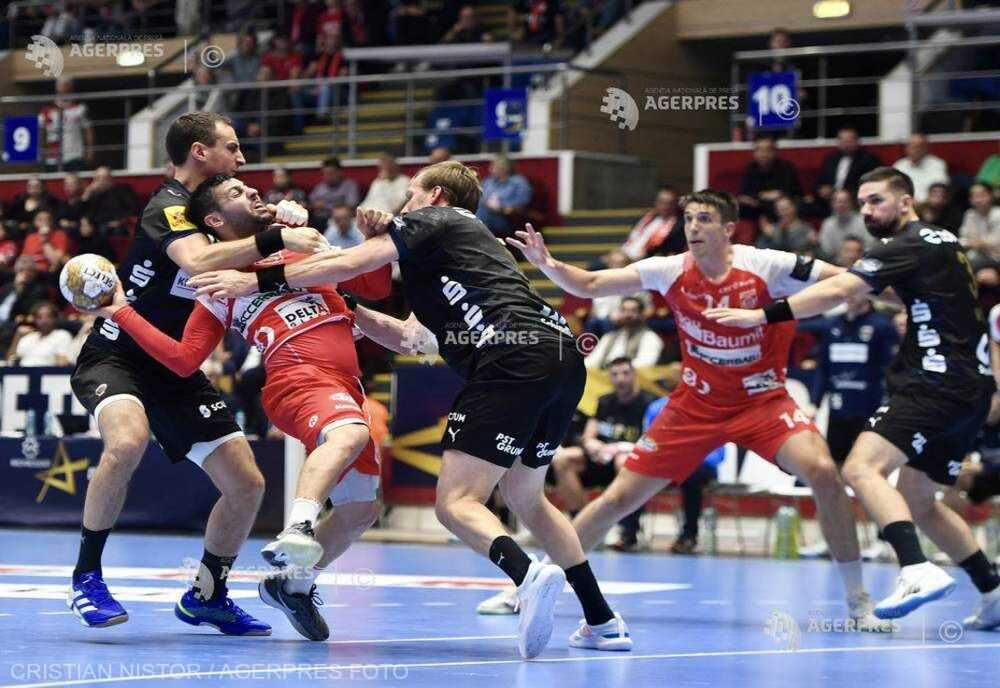 HANDBAL MASCULIN: VICTORIE SUPERBĂ PENTRU CS DINAMO ÎN LIGA CAMPIONILOR, CU FUCHSE BERLIN
