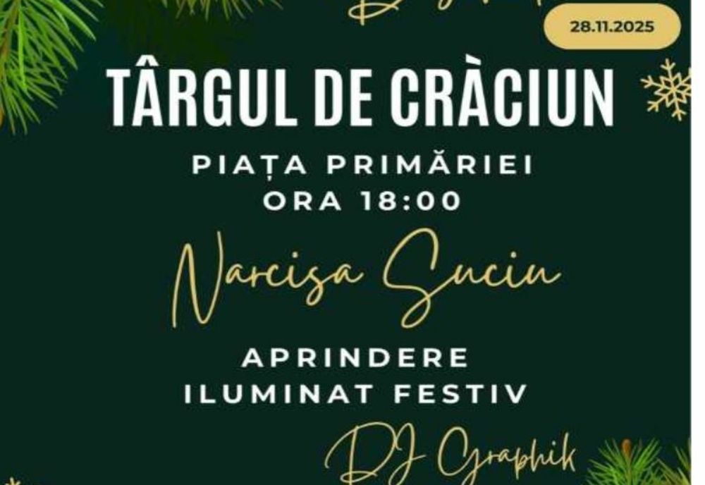 TÂRGUL DE CRĂCIUN DE LA PITEȘTI VA FI DESCHIS DIN 28 NOIEMBRIE