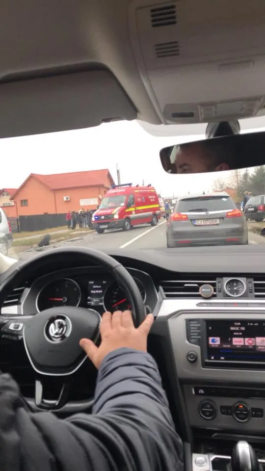 Accident cu persoana incarcerata la Valea Ursului.1
