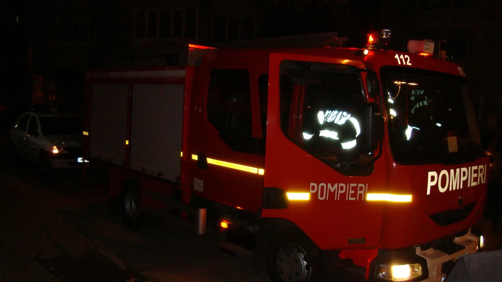 Incendiu puternic la Schitu Golesti