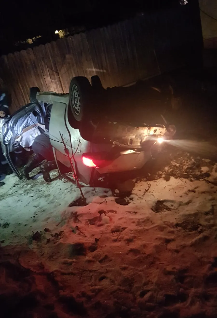 Accident cu o persoana incarcerata la Bogati.