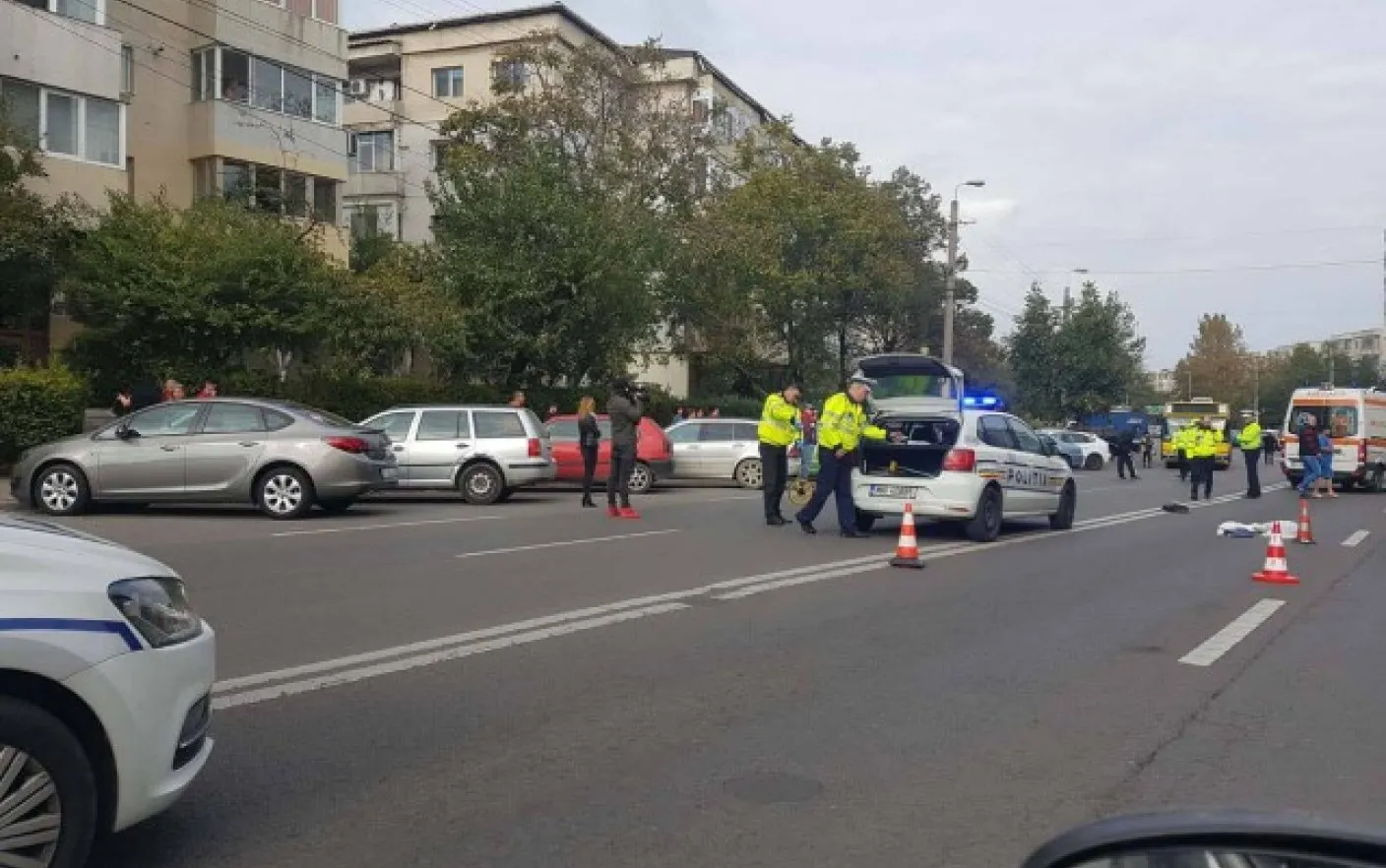accident - pieton lovit