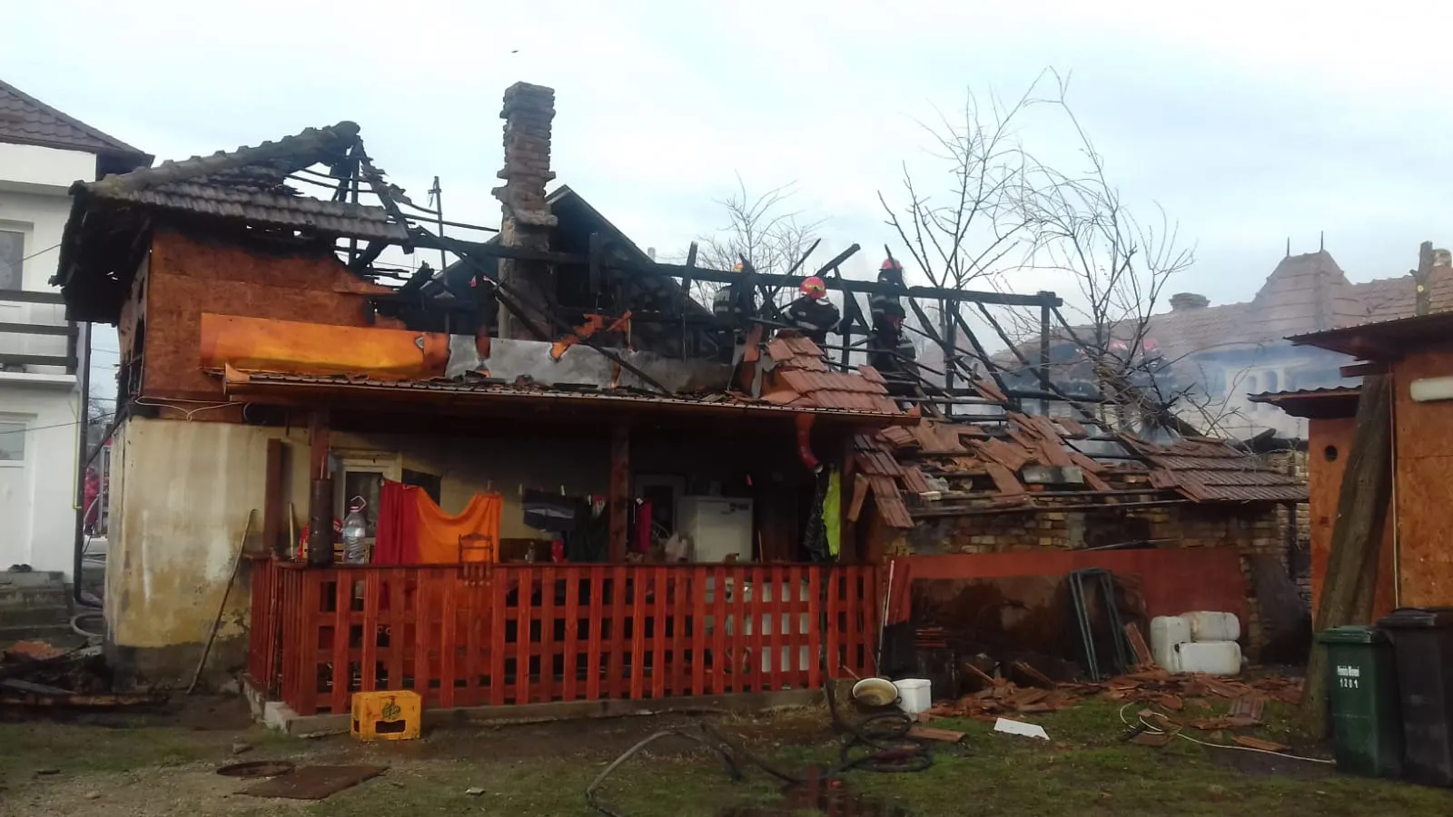 incendiu Mioveni