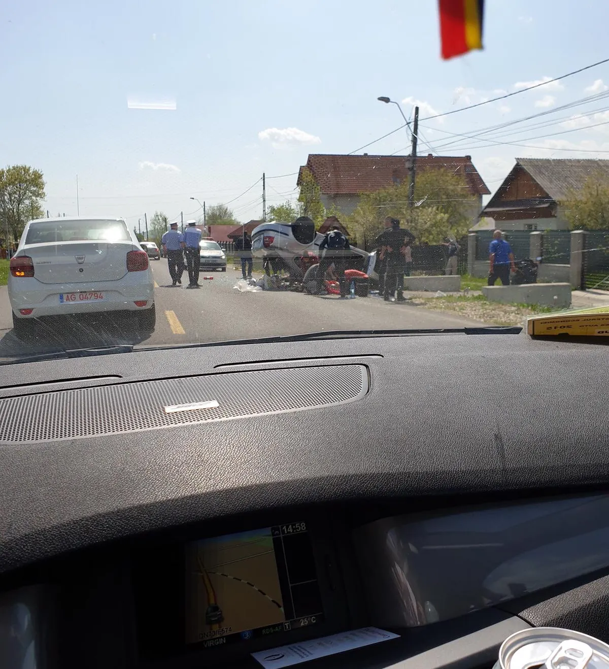 Polițist mort în accident pe DN 73 p