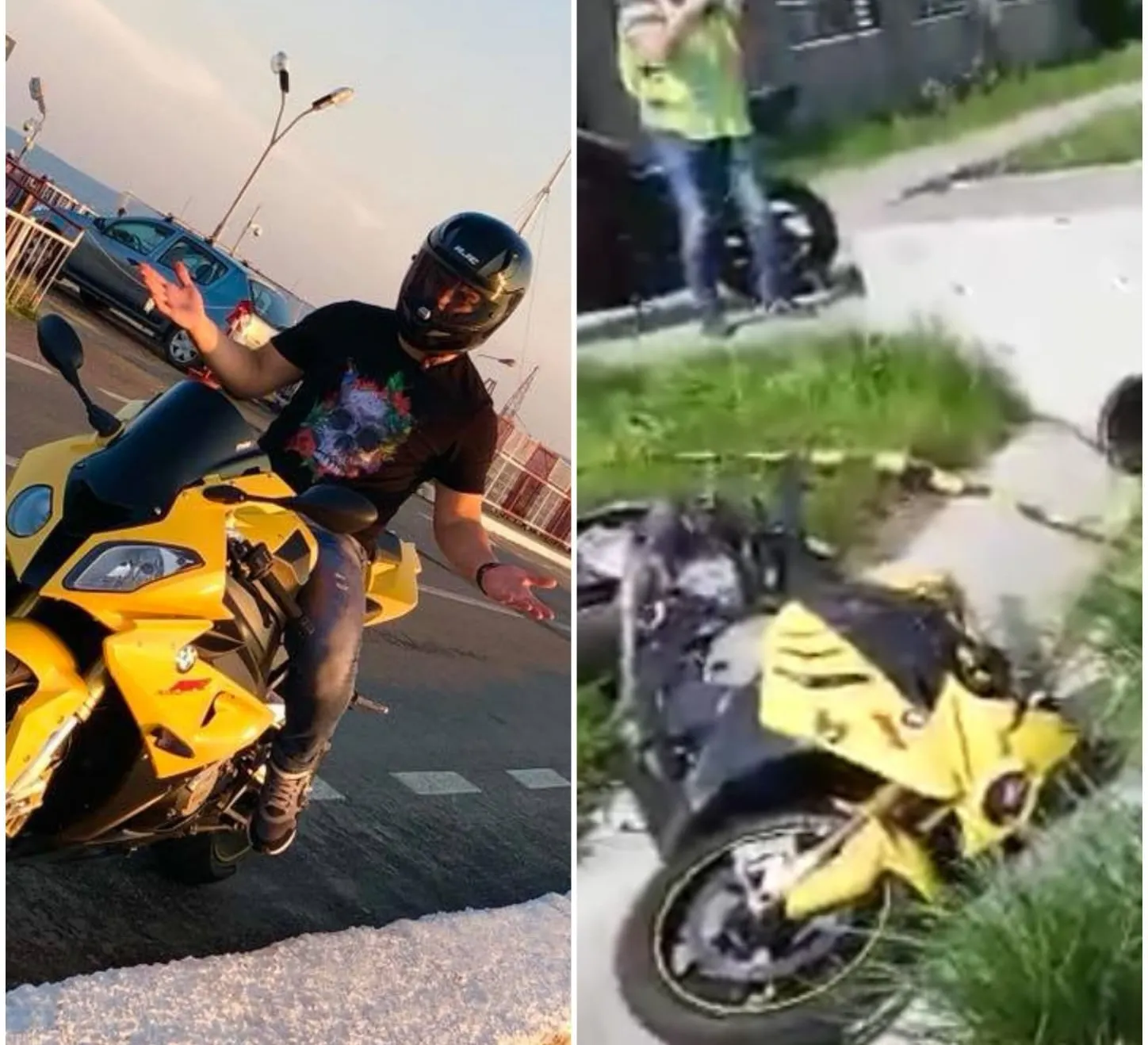 polițist pasionat de motociclete mort in accident