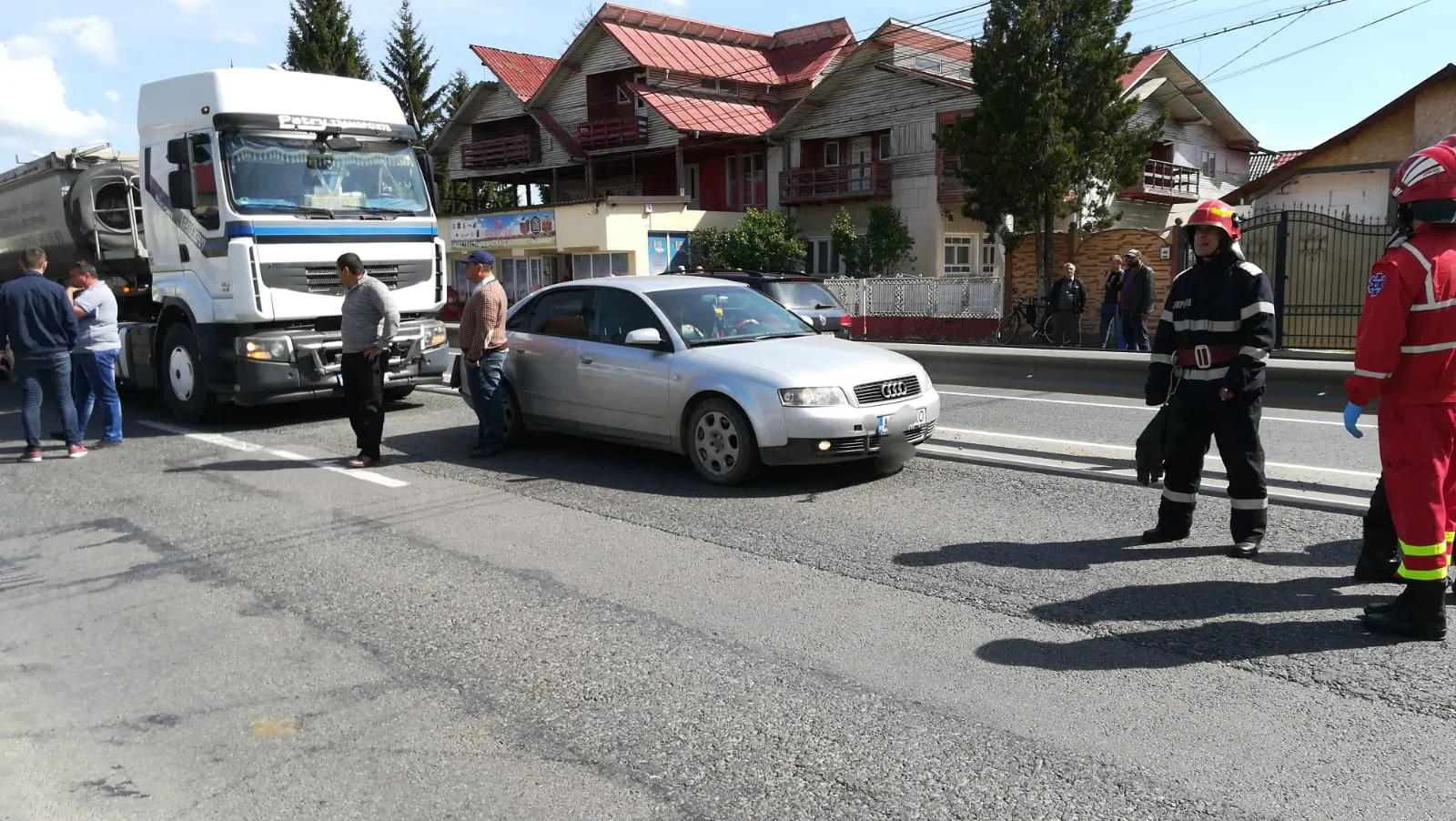 acident cu TIR