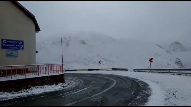 A nins pe Transfagarasan in ultima zi de toamna.1