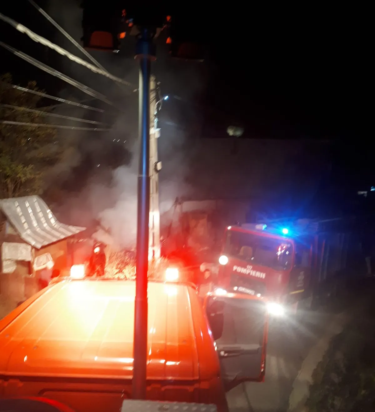 Incendiu provocat intenționat la o gospodărie din comuna Corbi (2)
