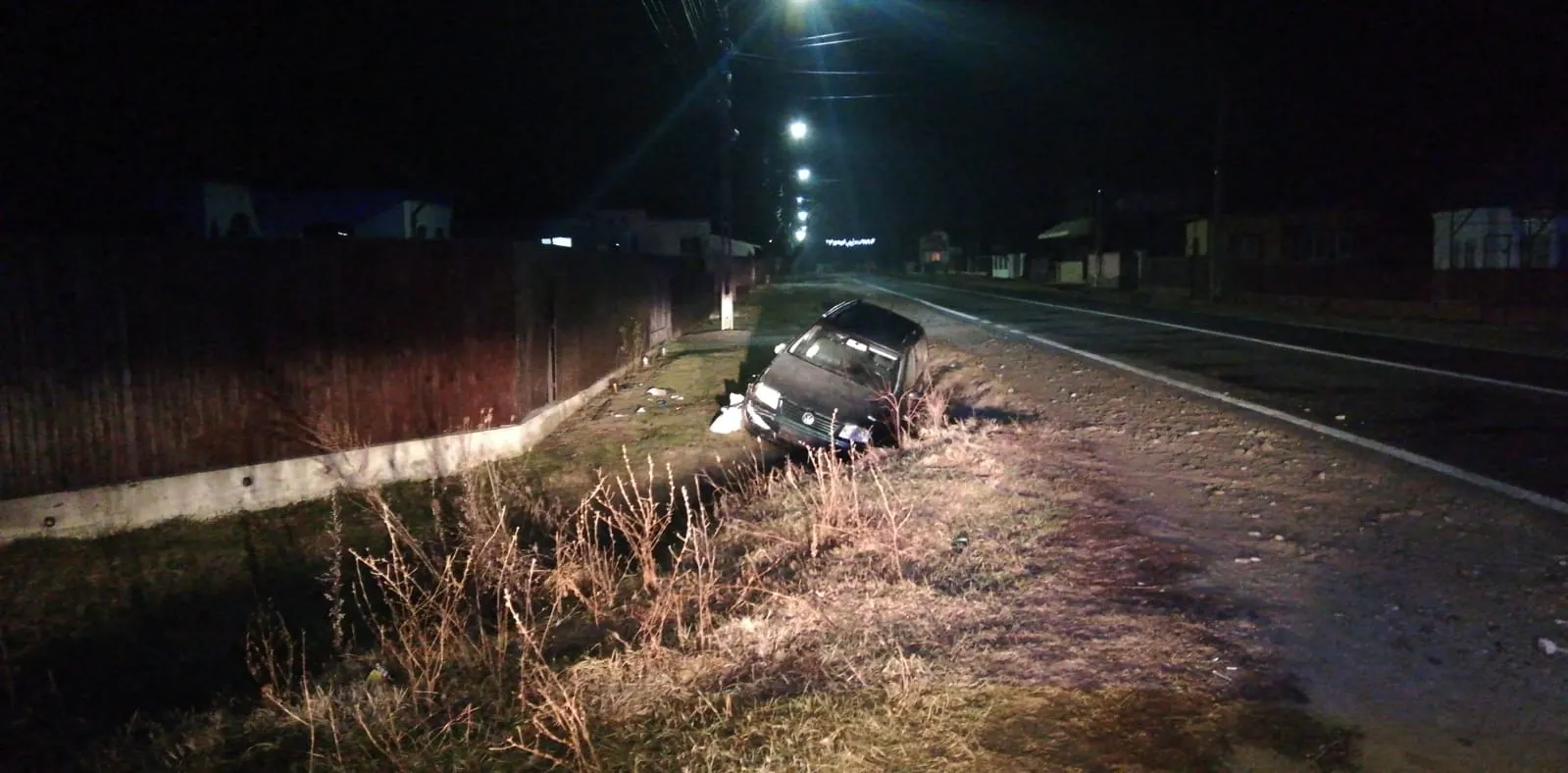 accident cu trei victime din cauza poleiului, pe DN 7 C (1)