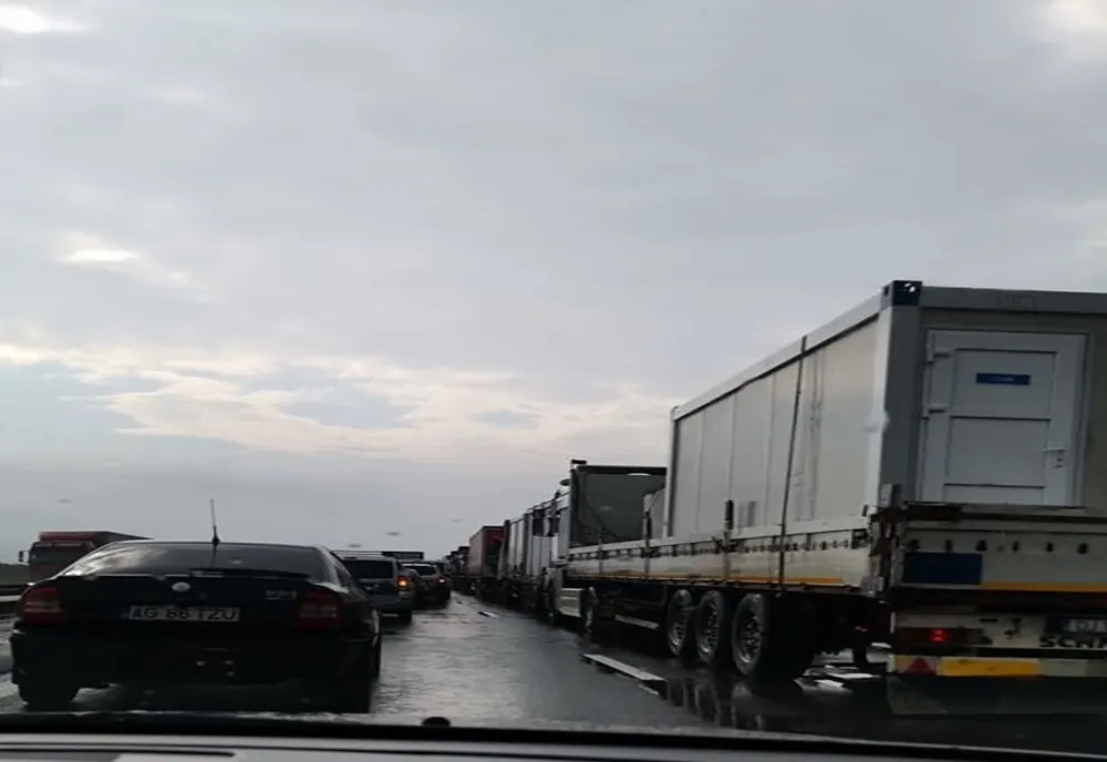Trafic blocat! Accident grav pe A1 Pitești-Bucureşti 