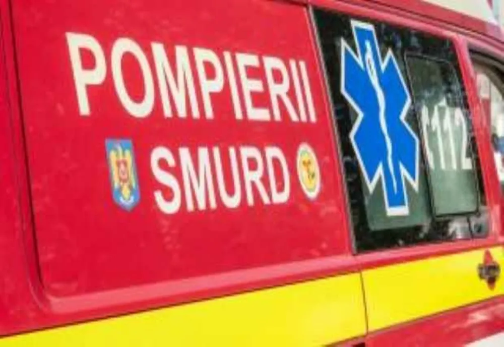INTERVENȚIE DE URGENȚĂ A ECHIPAJULUI SMURD ÎN CAZUL UNUI BĂRBAT LOVIT DE FULGER