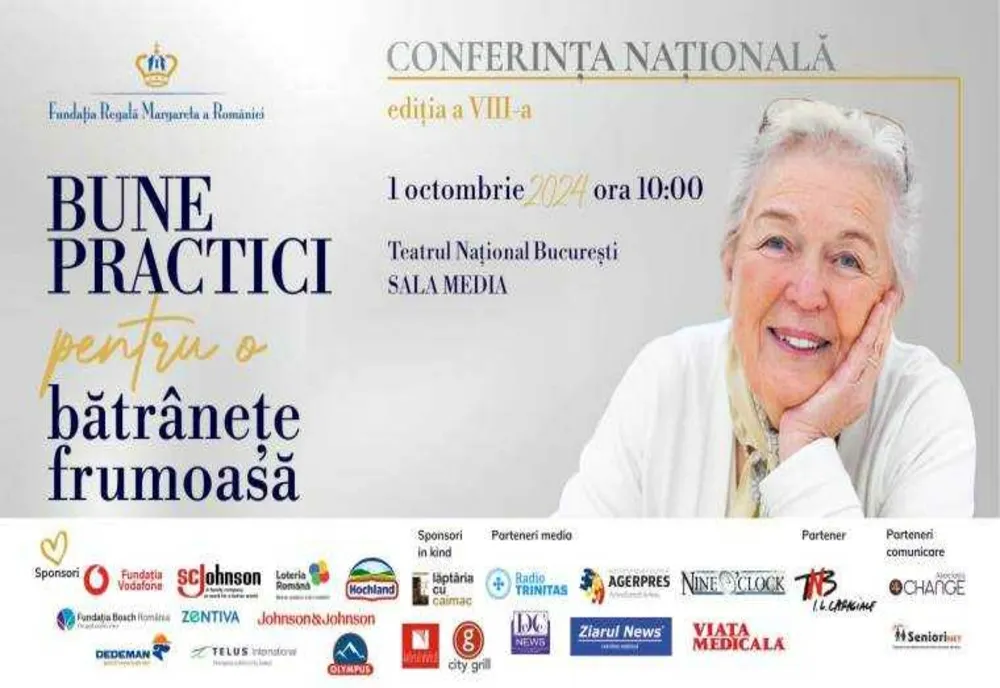 CONFERINȚA NAȚIONALĂ „BUNE PRACTICI PENTRU O BĂTRÂNEȚE FRUMOASĂ”