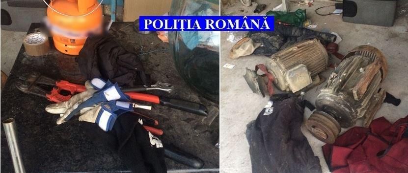 au devastat o balastiera furand motoarele (2)