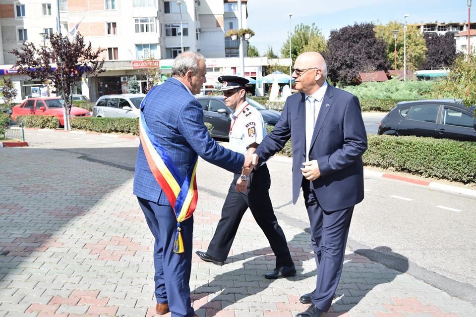 Raed Arafat a fost prezent la ceremonia de premiere , la Mioveni