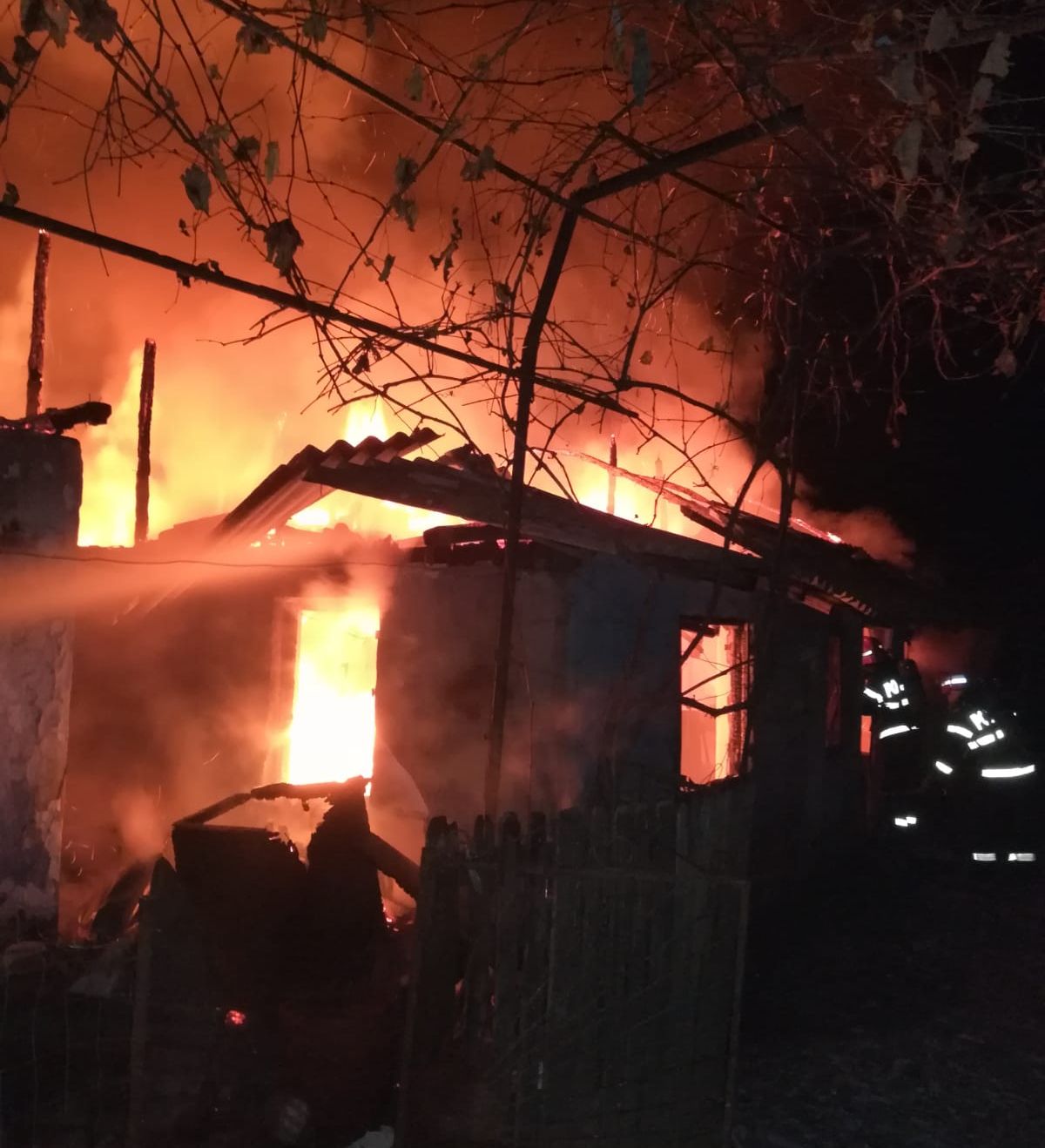 A murit in incendiu, la Ungheni