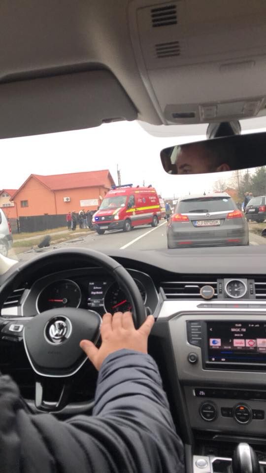 Accident cu persoana incarcerata la Valea Ursului.1