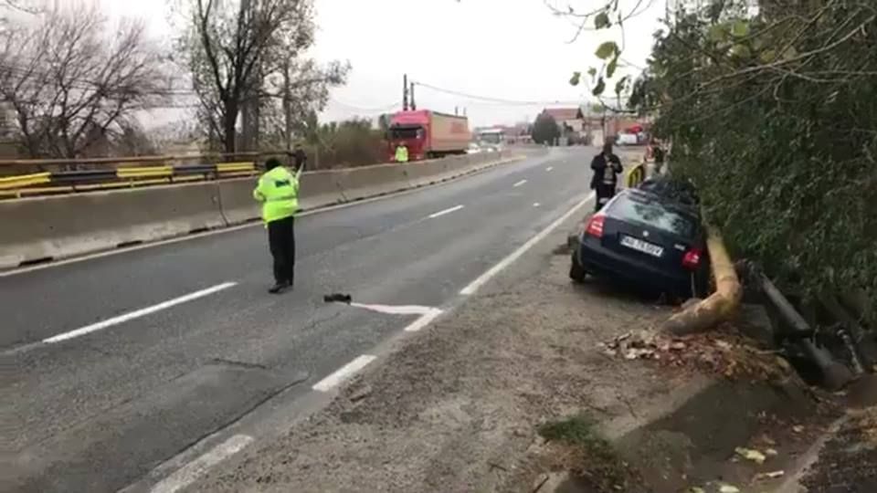 accident grav la Maracineni