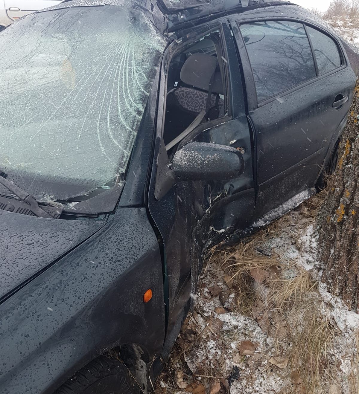 accident în comuna Lunca Corbului