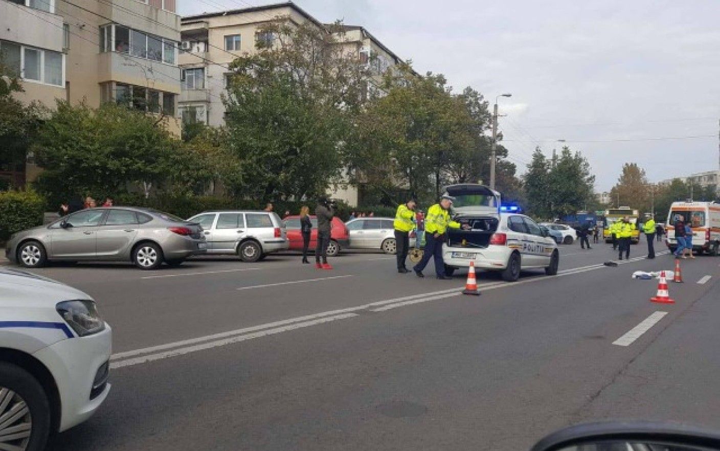 accident - pieton lovit