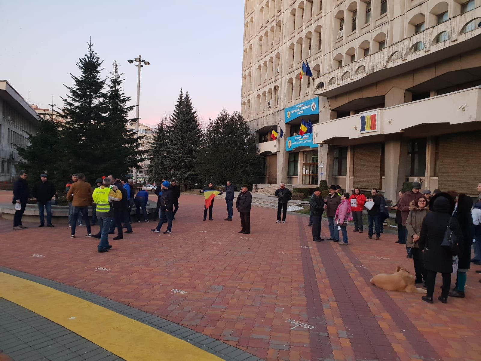 protest Pitești