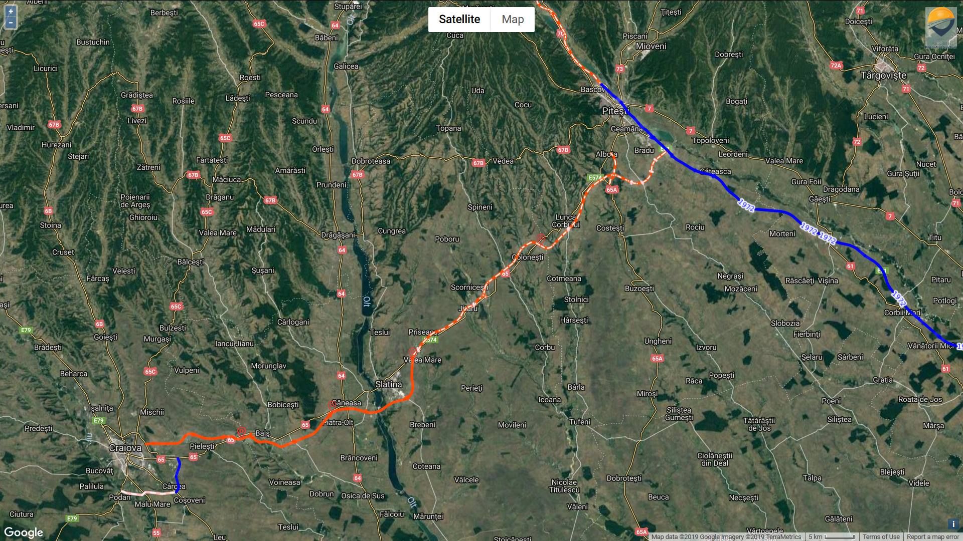 Drum Expres Craiova - Pitești licitație anulată