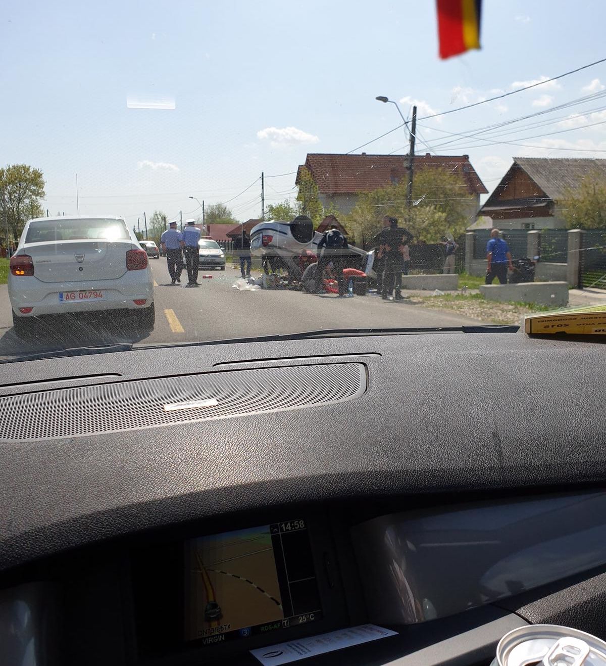 Polițist mort în accident pe DN 73 p