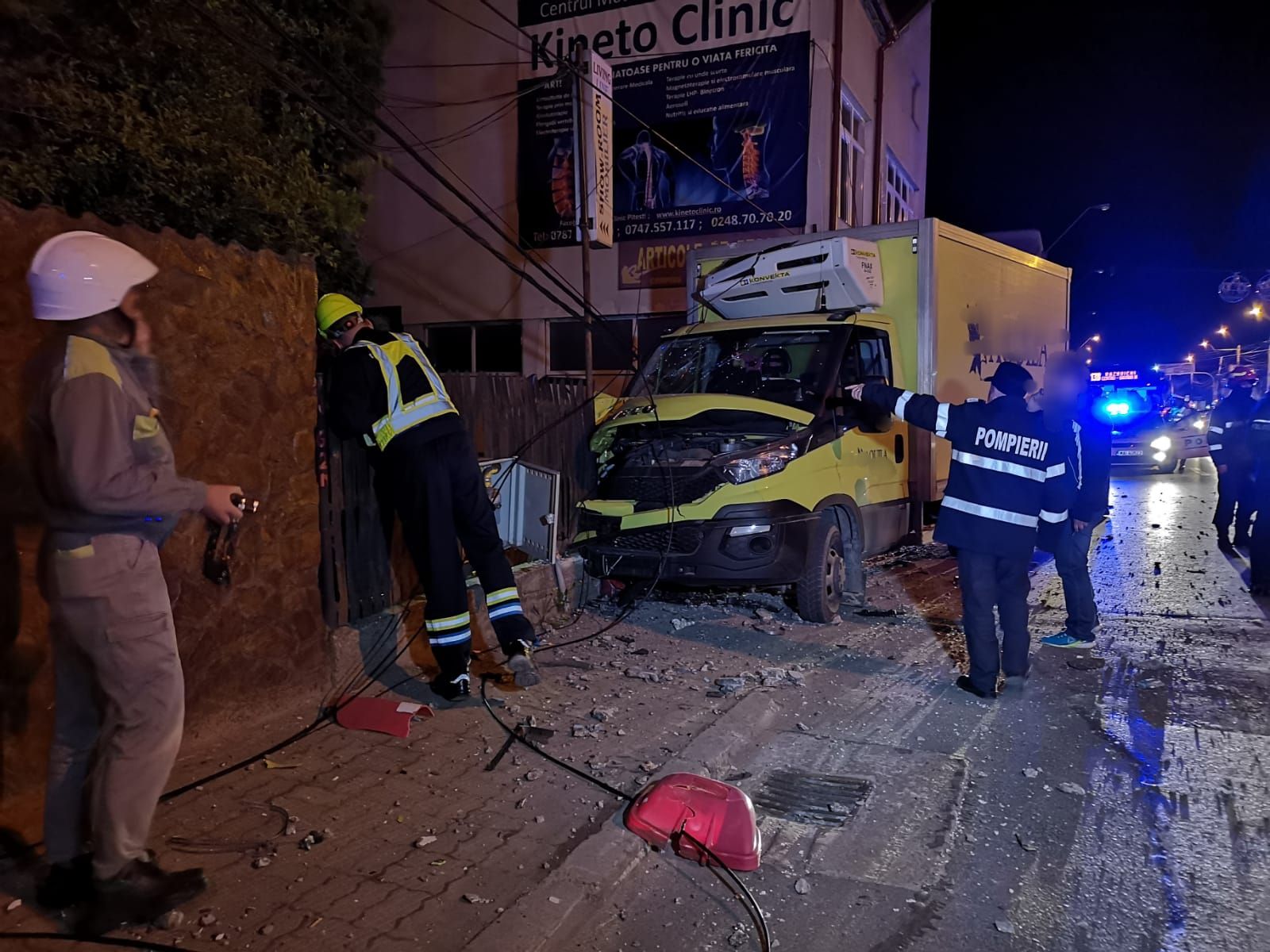 cu duba într-o conductă de gaze