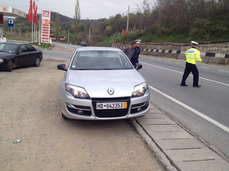 cu placute false de inmatriculare din Germania pina in Arges