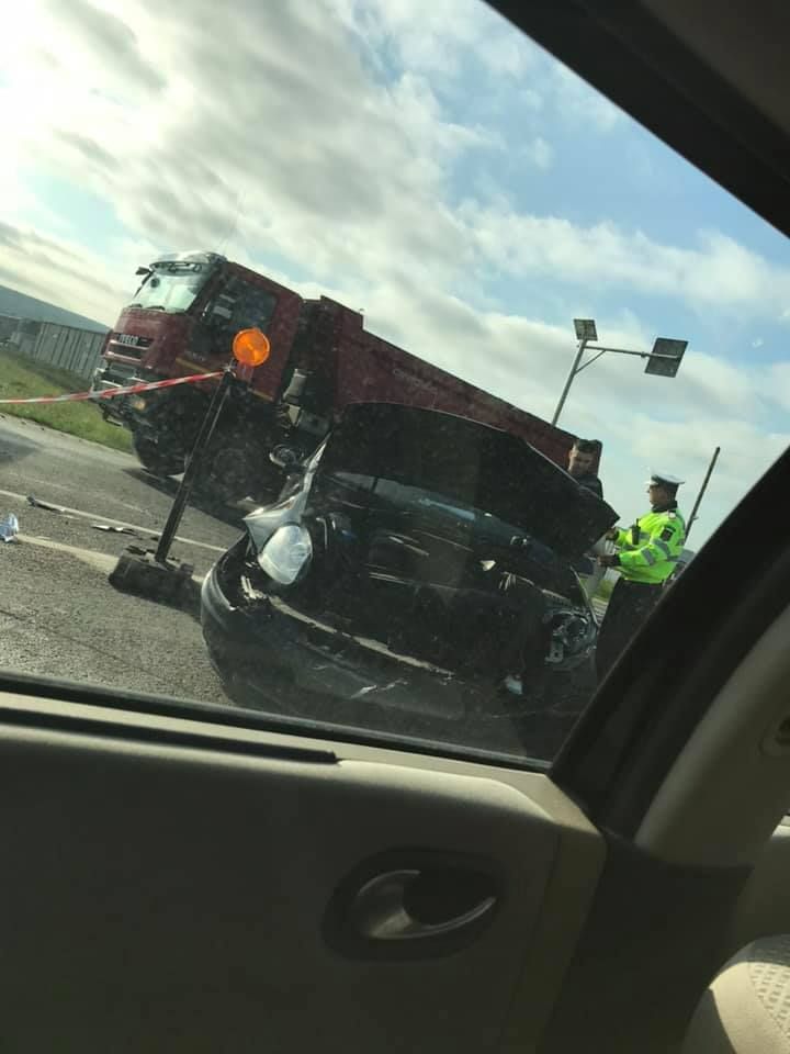 Accident in intersectie la Maracineni 2