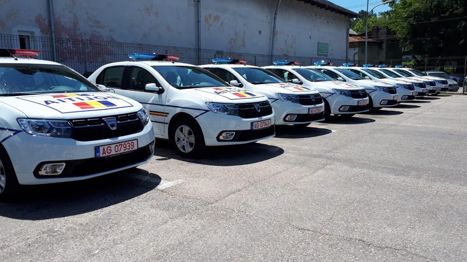 Inspectoratul de Poliție Județean Argeș - mașini noi