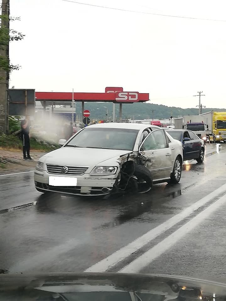 accident cu două TIR-uri
