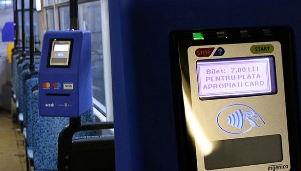 plata cu cardul in autobuze