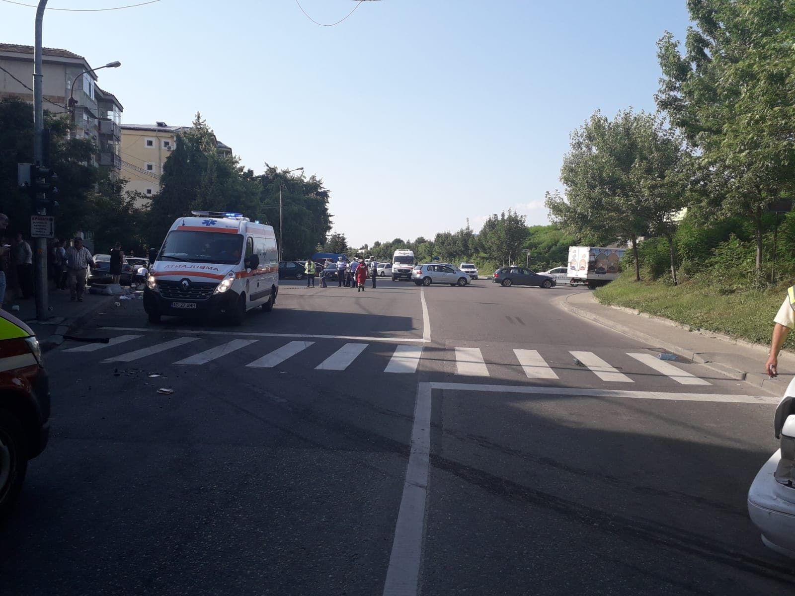 Accident cu un mort şi 5 răniţi la Piteşti