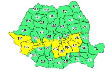 cod galben ploi în Argeș