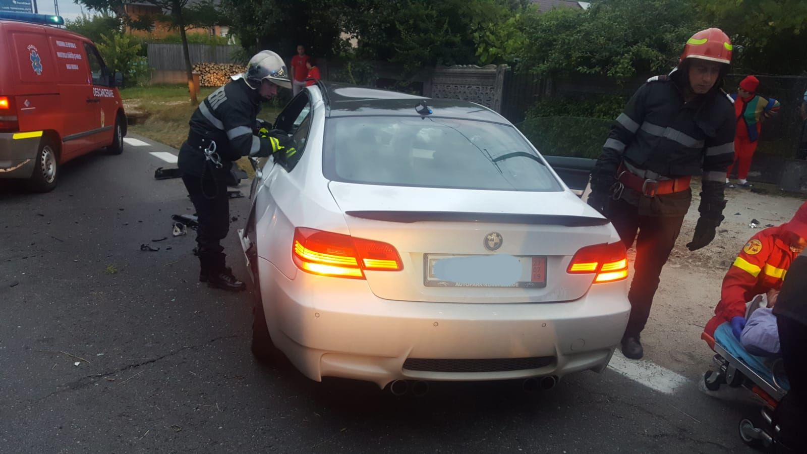 doi cetățeni germani răniți în accident la Drăganu