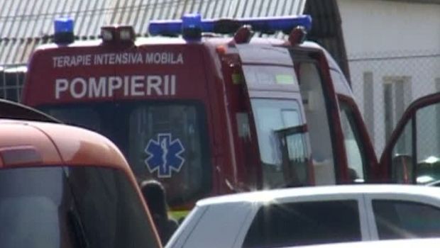 accident de muncă - ambulanță