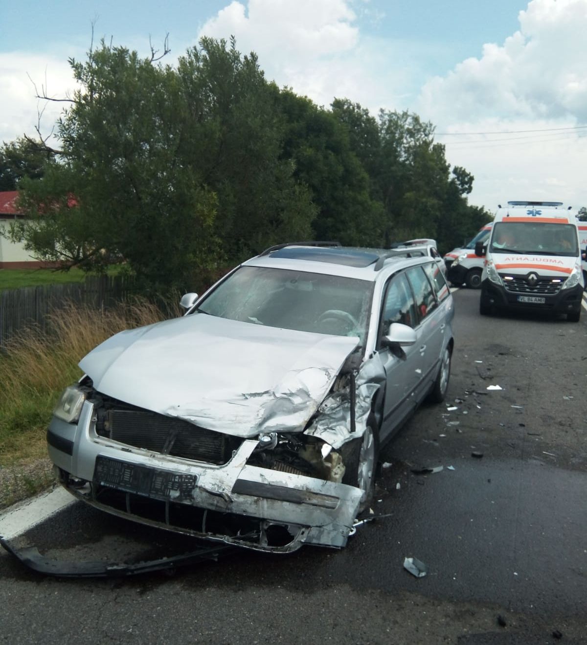 accident la Morărești