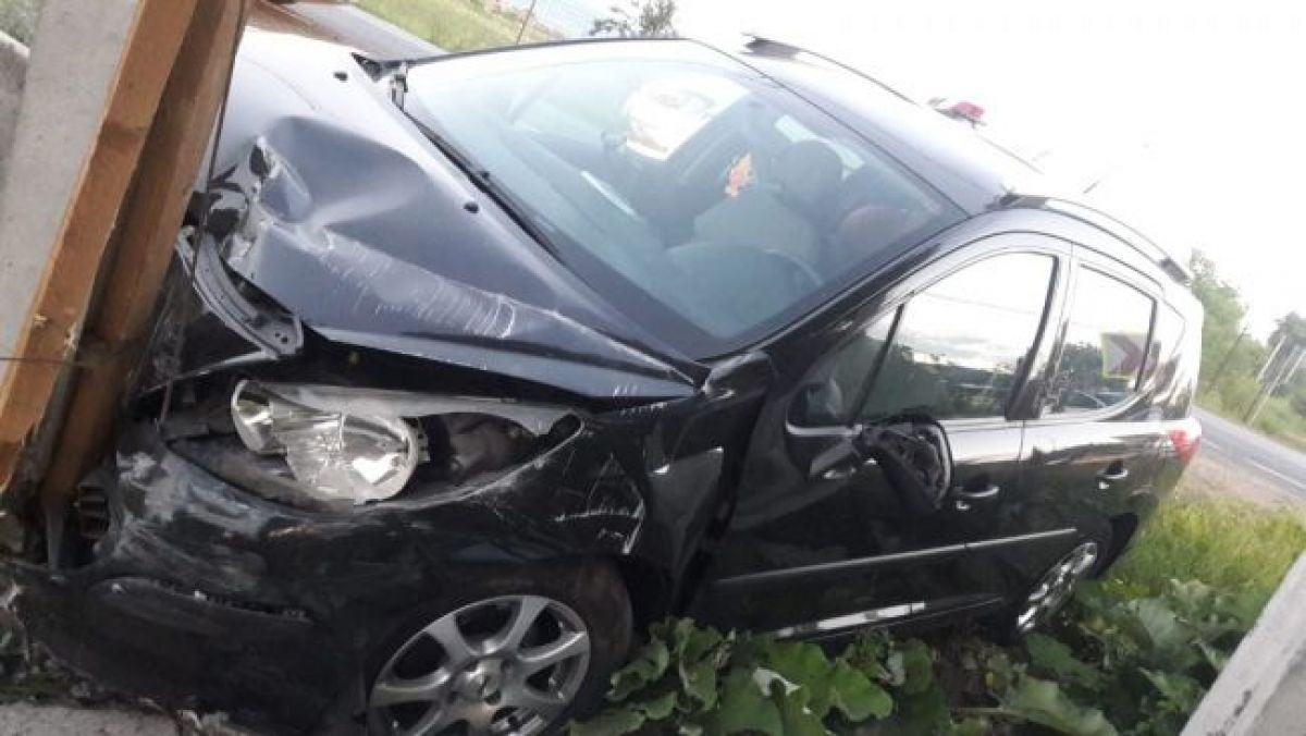 Dupa accident șoferul băut nu recunoștea că a fost la volan