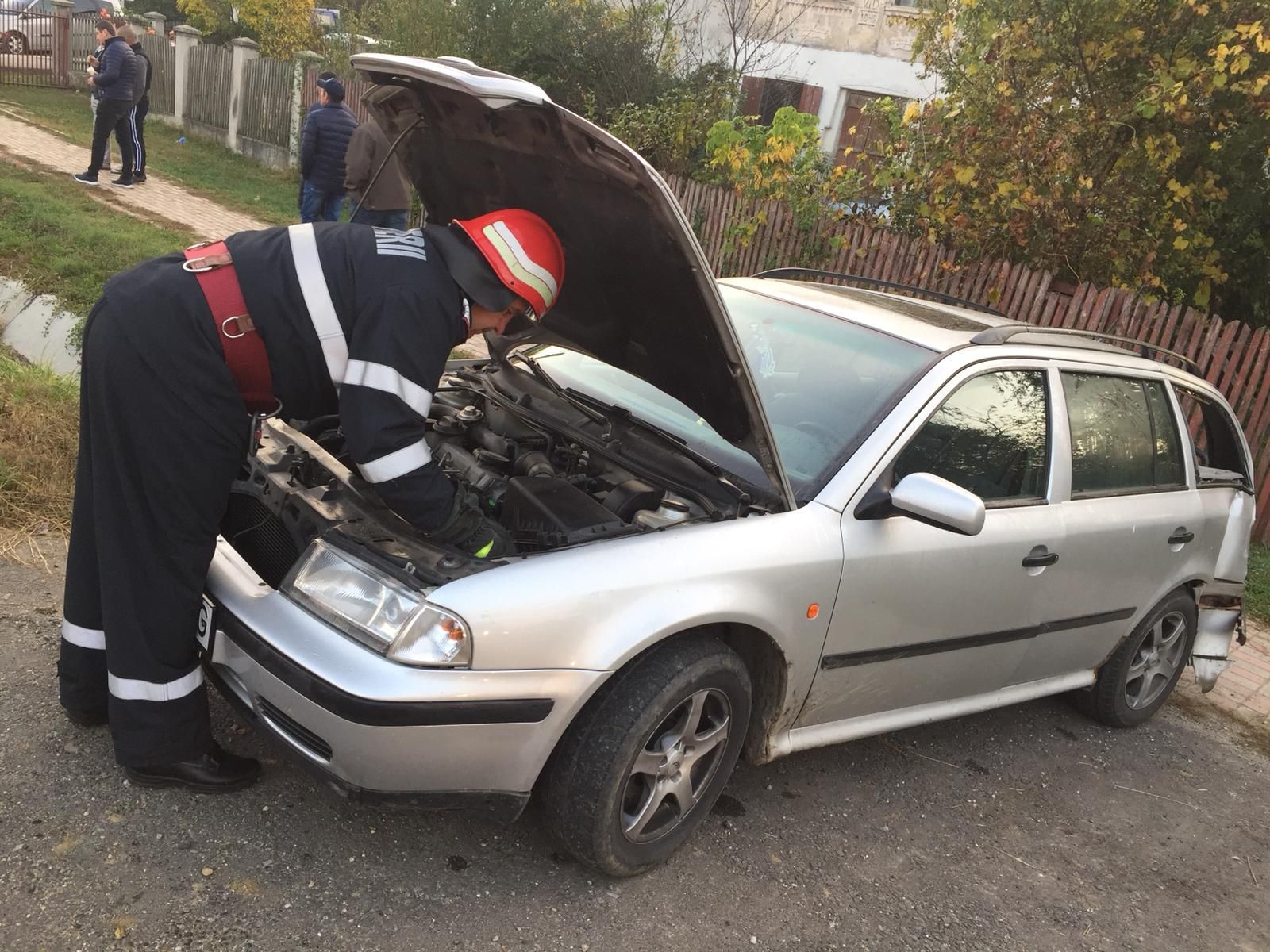 Șofer rănit la coloana.3